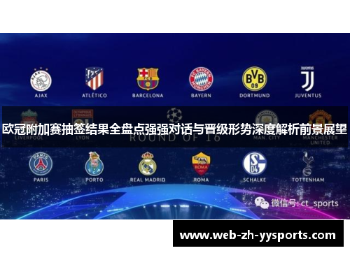 欧冠附加赛抽签结果全盘点强强对话与晋级形势深度解析前景展望